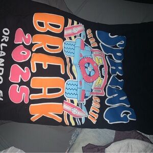 Black T-Shirt for Spring-Time